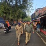 आगामी निकाय चुनाव 2025 को शांतिपूर्ण ढंग से संपन्न कराने हेतु कोतवाली नगर पुलिस ने निकाला फ़्लैग मार्च