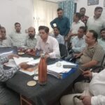 उत्तराखंड जल संस्थान कर्मचारी संघ शाखा हरिद्वार के पदाधिकारीयों ने अपनी विभिन्न मांगों को लेकर हरिद्वार अधिशासी अभियंता से की वार्ता