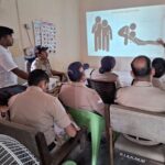 जीआरपी कार्मिको को दी गई फर्स्ट एड, सीपीआर का प्रशिक्षण