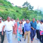 अंतर-मंत्रालयी केंद्रीय दल ने पौड़ी में किया आपदा प्रभावित क्षेत्रों का स्थलीय निरीक्षण