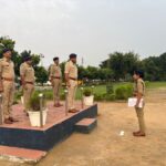 एसएसपी प्रमेंद्र सिंह डोबाल ने ली जवानों की परेड