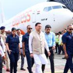 मुख्यमंत्री श्री पुष्कर सिंह धामी ने एयर इंडिया एक्सप्रेस की देहरादून-बेंगलुरु हवाई सेवा का किया शुभारंभ