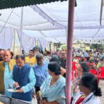 स्वस्थ नारी, सशक्त परिवार अभियान के अंतर्गत बहुउद्देशीय स्वास्थ्य शिविर आयोजित