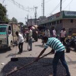 भारी बारिश के कारण क्षतिग्रस्त हुए जनपद की सड़कों का मरम्मत कार्य तत्परता से किया जा रहा है