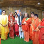 योगमाता केको अइकावा जी, म म श्रद्धा माता जी, म म चेतना माता जी, पायलट बाबा आश्रम से पधारी