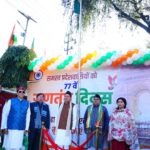 मुख्यमंत्री एवं भाजपा के प्रदेश अध्यक्ष ने 77वें गणतंत्र दिवस के अवसर पर भाजपा के प्रदेश कार्यालय में राष्ट्रीय ध्वज फहराया