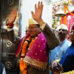 चैत्र नवरात्र के पावन अवसर पर मुख्यमंत्री श्री पुष्कर सिंह धामी ने माँ कालिका मंदिर में की पूजा-अर्चना