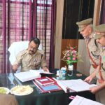 सालाना निरीक्षण के लिए थाना बुग्गावाला पहुंचे SSP नवनीत सिंह