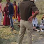 सड़क दुर्घटना पर मौके पर एसएसपी, घायलों को रेस्क्यू कर भेजा अस्पताल