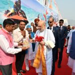 सुनील सैनी राज्य मंत्री ने केंद्रीय गृह एवं सहकारिता मंत्री का श्रीमद् भागवत गीता पुस्तक भेंट कर हार्दिक अभिनंदन एवं स्वागत किया