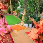 पूर्व भारतीय अभिनेत्री और मॉडल, दीप्ति भटनागर का परमार्थ निकेतन में आगमन