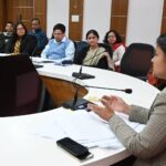 Mental weli Being नियंत्रण समिति की बैठक के सम्बन्ध में मुख्य विकास अधिकारी वरूणा अग्रवाल की अध्यक्ष में कलेक्ट्रेट सभागार बैठक आयोजित हुई