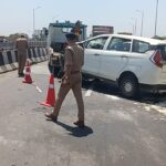 इंडियन ऑयल टैंकर पर हरियाणा गाड़ी द्वारा पीछे से टक्कर मारी गई जिसमें 6 लोग घायल हो गए