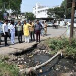 जिलाधिकारी जीरो ग्राउंड पर पहुंचकर सफाई व्यवस्था एवं अतिक्रमण का लिया जायजा