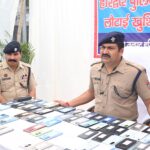 SSP हरिद्वार नवनीत सिंह के नेतृत्व में पुलिस टीम ने कुल 152 खोए हुए मोबाइल फोन बरामद किए हैं