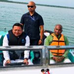 मुख्यमंत्री ने गदरपुर आयोजित होने वाली अंतर्राष्ट्रीय क्याकिंग एवं कैनोइंग प्रतियोगिता की तैयारियों का स्थलीय निरीक्षण कर व्यवस्थाओं का जायजा लिया