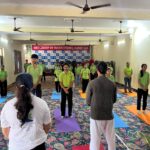 स्वस्थ जीवन शैली एवं योगाभ्यास” संवाद सत्र सम्पन्न