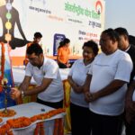 जनपद में 12वें अन्तराष्ट्रीय योग दिवस पूरे हर्षाेल्लास के साथ मनाया गया