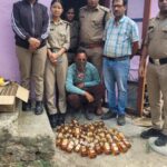 सतेराखाल में आबकारी विभाग की बड़ी कार्रवाई, भारी मात्रा में अवैध शराब बरामद