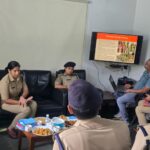 एसएसपी हरिद्वार के निर्देशित क्रम में कांवड़ मेला के दृष्टीगत यूपी पुलिस के साथ की गई समन्वय बैठक आयोजित