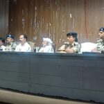 नगर निगम हॉल में एसपी देहात शेखर चंद्र सुयाल की अध्यक्षता में एसपीओज की बैठक आयोजित