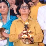 पद्म श्री जसपिंदर नरूला जी दर्शनार्थ आयी परमार्थ निकेतन