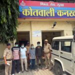 सरकारी कार्य में बाधा डालने और मारपीट मामले में पुलिस की कार्रवाई