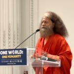 विविधता हमारी सुंदरता है, एकता हमारा सत्य” न्यूयॉर्क के मैडिसन स्क्वायर गार्डन से ‘वन वर्ल्ड, वन ह्यूमैनिटी’ का वैश्विक संदेश