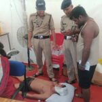 संजय पुल के पास सीढ़ियों से फिसलने की वजह से ग्राम अलीपुर शामली उत्तर प्रदेश निवासी आर्यन कुमार के सर पर गहरी चोट आ गई