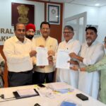 कांग्रेस प्रतिनिधिमंडल ने की मुख्य निर्वाचन अधिकारी से भेंट