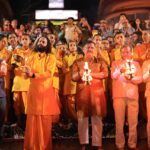 विभाग-संबंधित संसदीय स्थायी समिति के माननीय अध्यक्ष एवं सदस्यों का परमार्थ निकेतन में गरिमामय आगमन