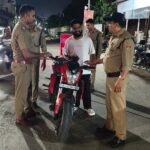 पीसी 7 चेकिंग होटल ढाबों की वाहन,चेकिंग चौकी फेरूपुर थाना पथरी
