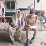 एकल निवास कर रहे वरिष्ठ नागरिकों की कुशलता जानने के पुलिस ने किए प्रयास
