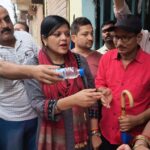 जिले भर में हुई भारी अतिवृष्टि के कारण नदियां उफान पर