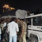 हरिद्वार पुलिस ने नो-एन्ट्री में भारी वाहनो के विरूद्ध चलाया चैकिंग अभियान