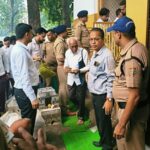पितृ अमावस्या के अवसर पर एसएसपी हरिद्वार नवनीत सिंह सुरक्षा व्यवस्था का जायजा लेने पहुंचे मायापुर नारायनशीला