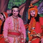श्री रामलीला समिति मोहल्ला लक्कड़हारण की रामलीला में सोमवार की रात केवट संवाद दशरथ मरण भरत मिलाप की लीला का हुआ मंचन