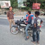 एसएसपी नवनीत सिंह के निर्देश पर चलाया जा रहा सघन चेकिंग अभियान