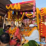 गीता आश्रम की रथ यात्रा में उमड़े साधु-संत व श्रद्धालु, आरती और प्रसाद वितरण के साथ हुआ समापन